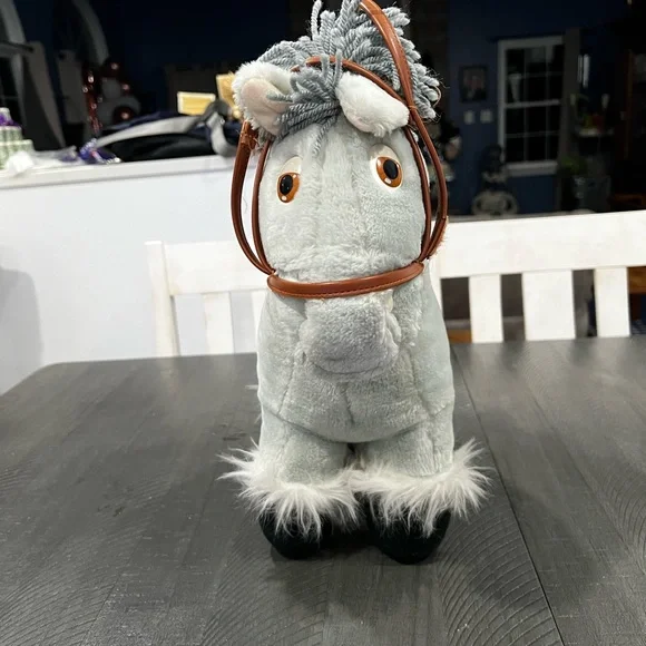 VINTAGE 1984 CABBAGE PATCH KIDS HORSE PONY CPK COLECO STUFFED ANIMAL PLUSH GREY - Picture 1 of 11
